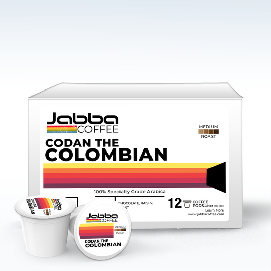 Jabba Coffee Codan The Colombian Coffee Pods