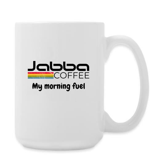 Jabba Coffee Big Ol Coffee/Tea Mug 15 oz - white