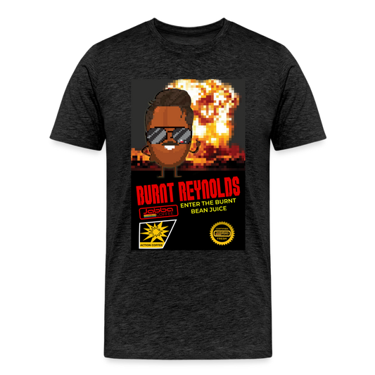 Burnt Reynolds - Enter The Burnt Bean Juice Men's Premium T-Shirt - charcoal grey